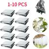 1-10Pcs Silver Mylar Highly Reflective Films 210x120cm Good Solar Radiation Transmission Performance for Increasing Plant Growth