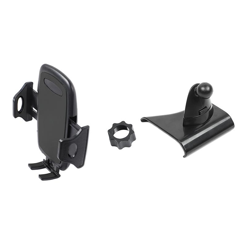 BAWA Car Adjustable Mobile Phone Holder GPS Stand Braket Mount Accessories For Jeep Wrangler JL JT 2018 2019 2020 2021 2022 2023