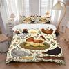 Chickens Chicks Garden Print 3Pcs Bedding Setduvet Cover With 2 Bedropillowcase Home Birthday Gift