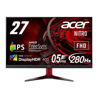 Acer Монитор Nitro Gaming IPS Matte Full HD 240 Гц HDMI AMD FreeSync Premium VESA DisplayHDR 400 Динамик Совместимое крепление VESA Наклон VG271Zbmiipx
