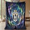 Juventus FC Theme blanket Soft Flannel Blanket Plush Throw Blanket Cozy Sofa Bed Blanket for Home Decor