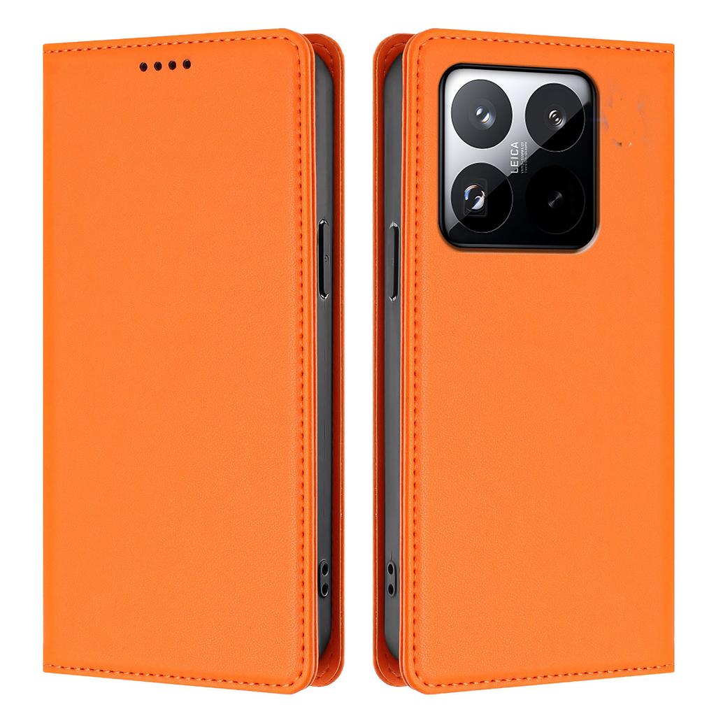 For Xiaomi 15T Leather Wallet Case Magnetic Closure RFID Blocking Phone Cover