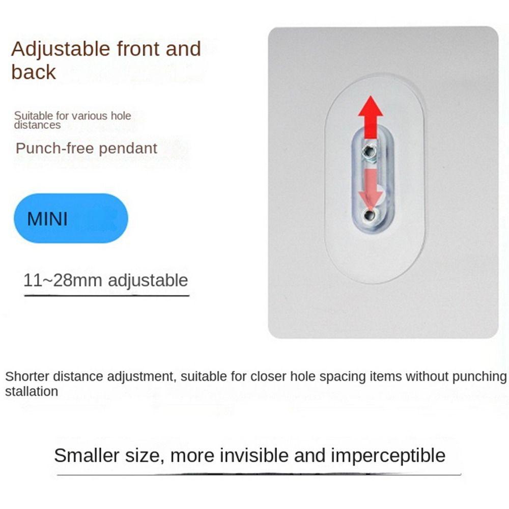 Cabinet Shelf Pegs Strong Adhesive Poster Screw Stickers Wall Hook Wall Hanger Adhesive Nails
