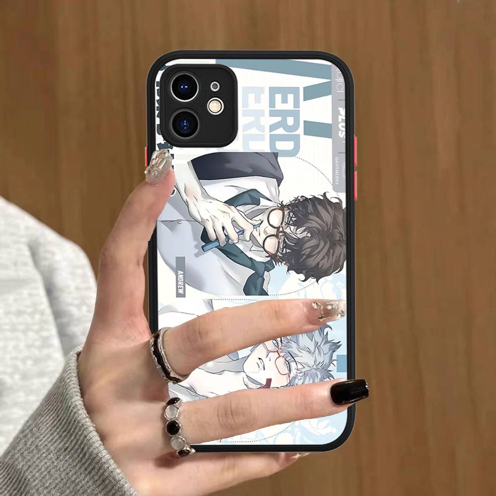 Чехол для телефона из силикона с матовым покрытием 'Nerd Project Bl Anime' для iPhone 13 14 15 16 Pro Max 11 12 X Xs Max Мягкая накладка