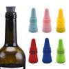 Silicone Wine Bottle Stoppers Leak-Proof Reusable Wine Corks for Glass Bottles Whisky