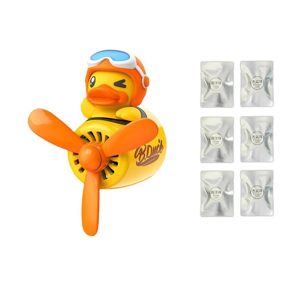 Освежитель воздуха для автомобиля Cute Bear Pilot | Вращающийся пропеллерный диффузор | Стойкий аромат