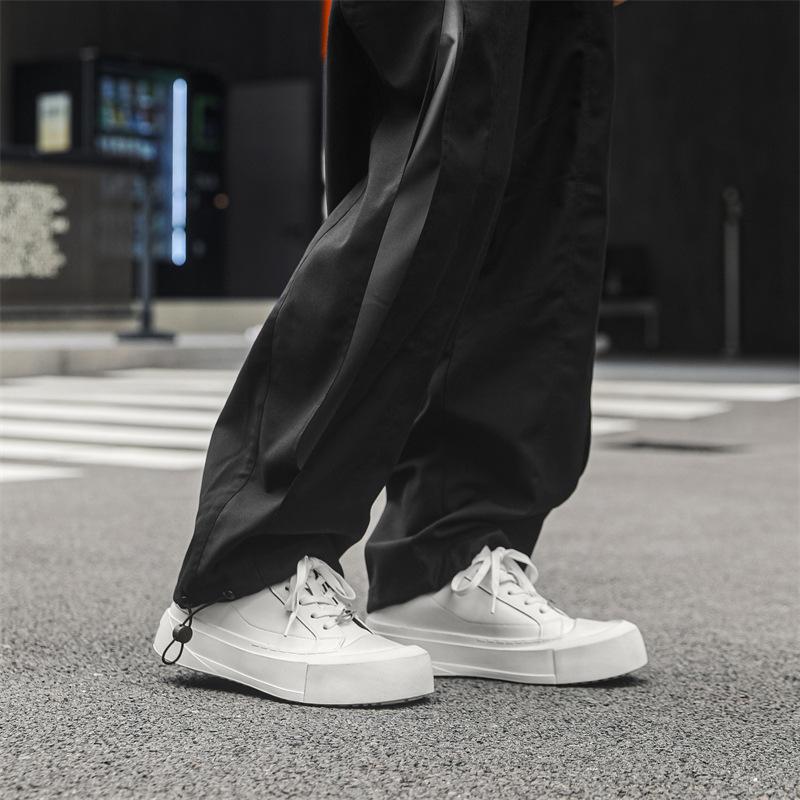 Туфли Дерби мужские с толстой подошвой, увеличивающие рост, в британском стиле, пара с такими же маленькими белыми туфлями, повседневная обувь для скейтбординга 66642-F