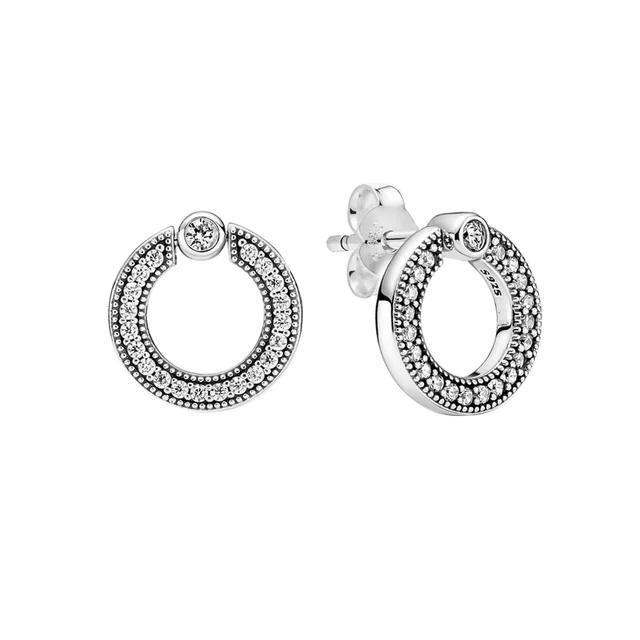 Серьги Pandach из стерлингового серебра 925 пробы со звездой и луной для ювелирных изделий для женщин, изготовление вечерние подарков, заводские серьги для женщин, новинка 