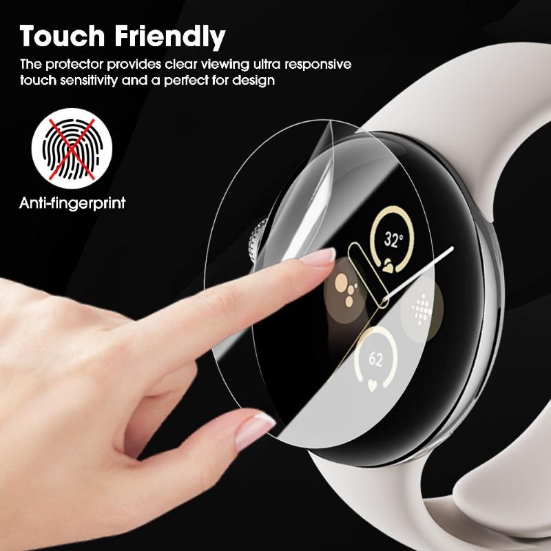 1-10 шт. Мягкая защитная пленка для экрана Google Pixel Watch 3, устойчивая к царапинам, из мягкого ТПУ, гидрогелевая пленка для Pixel Watch 3, не закаленное стекло