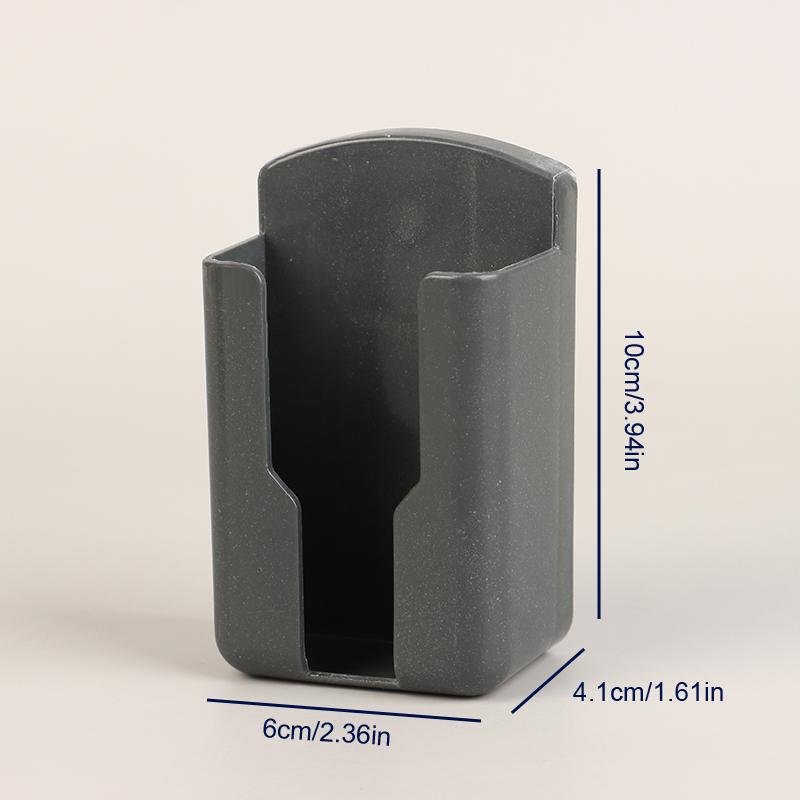 Настенный держатель пульта дистанционного управления, органайзер, ящик для хранения кондиционера, прочный, неперфорированный, настенный держатель