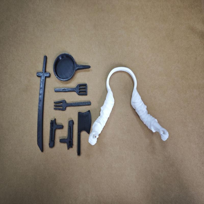 1 набор Творческие 3D-печатные куриные лапы с пистолетом Смешные аксессуары для костюма курицы Декоративные аксессуары для костюма домашней птицы