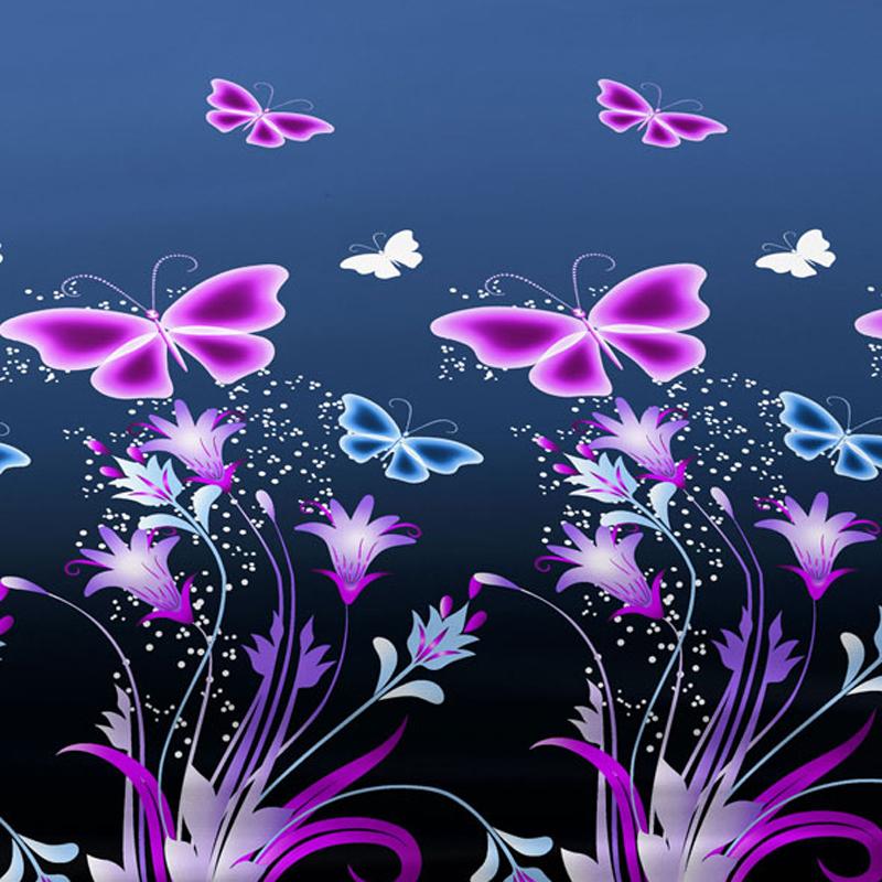 1 шт. Простыня матовая с узором «Завораживающие сны», Принт для спальни, Постельное белье (Исключая наволочки)