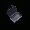 Dustproof Transparent Plastic Box Rectangular Jewelry Display Case  Baby Toothbrush