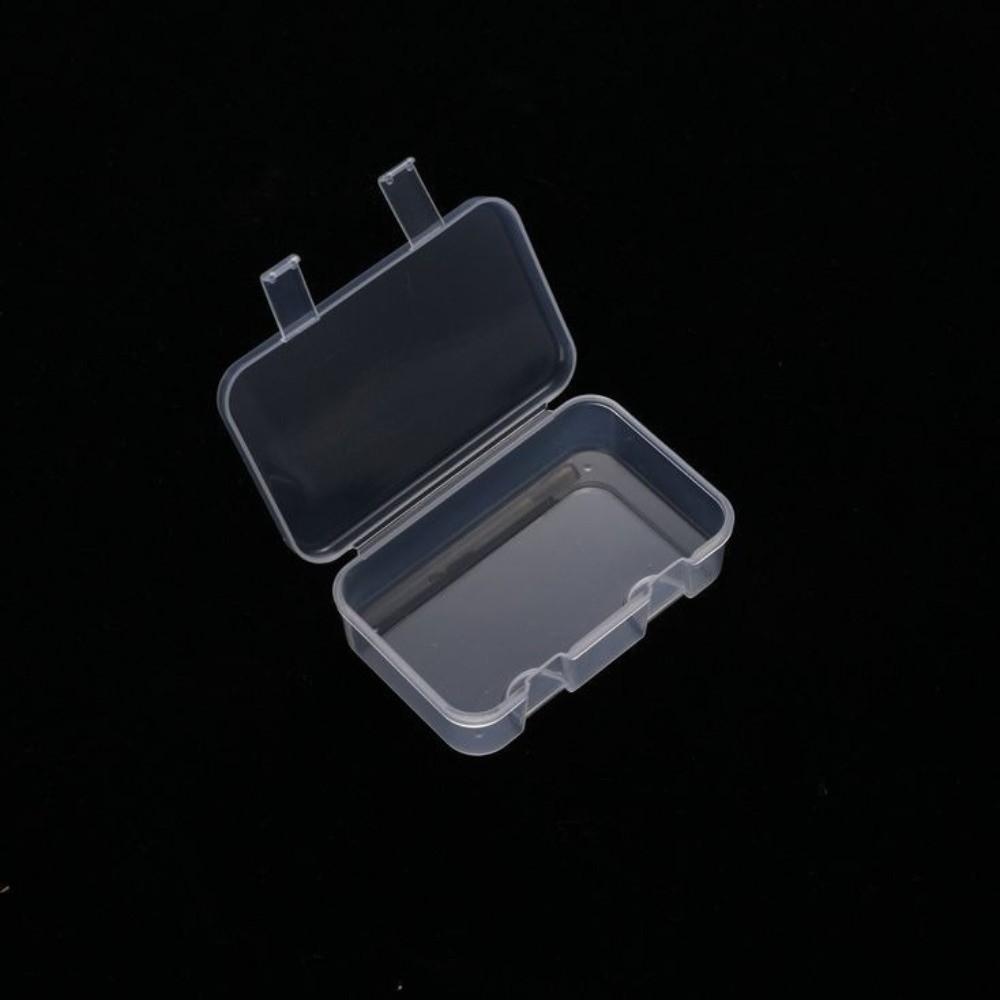 Dustproof Transparent Plastic Box Rectangular Jewelry Display Case  Baby Toothbrush