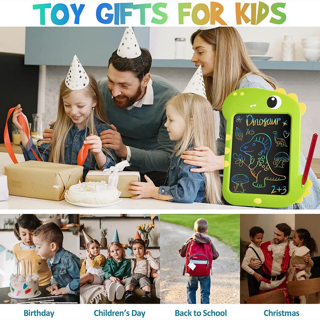 LCD Writing Tablet Kids Toys,8.5inch Doodle Scribbler Board Electronic Drawing Tablets Learning Educational Dinosaur Toys Birthday Gifts for Kids