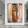 Modern Guadalupe Lady Canvas Painting Posters and Prints Quadros Wall Art Pictures for Living Room Home Decoration Cuadros