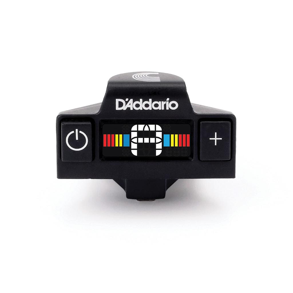 D'Addario NS Micro Ukulele Soundhole Tuner, Chromatic Type, Multi-Color Display, PW-CT-22