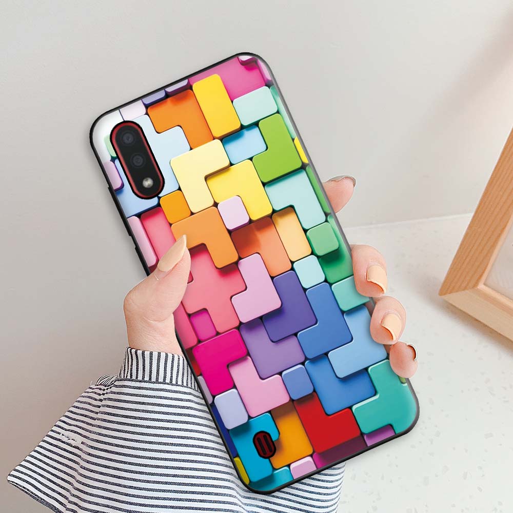 Case For Samsung Galaxy A01 Case A01 Bumper 5.7inch Soft Silicon Back Cover Phone Case For Samsung A01 GalaxyA01 A 01 A015 Coque