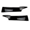 2Pcs Front Bumper Lip Splitter Body Kit For BMW 1 Series F20 F21 M135i Pre LCI M-Sport 2012-2015 Splitter Sport Exterior Tuning