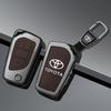 VKAE4 Zinc Alloy Car Remote Key Cover Case for Toyota Yaris Rav4 Highlander Auris Avensis Aygo Scion TC IM 2015 2016 Auto Accessories