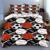 Sports ball pattern. Bedding Duvet cover sets Duvet covers Pillowcases gifts (1 * Duvet Cover 2 * Pillowcases, without duvet insert)