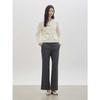 Cc Collect Detachable Stripe Collar Knit Cardigan C261ksl003