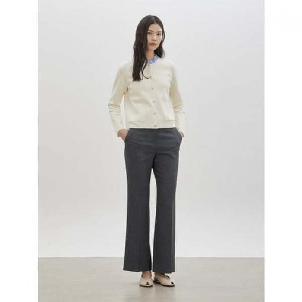Cc Collect Detachable Stripe Collar Knit Cardigan C261ksl003