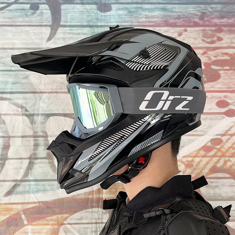 ORZ-F16 adult off-road motorcycle helmet DH bicycle downhill cross helmet capacity de moto DOT approved for both men and women