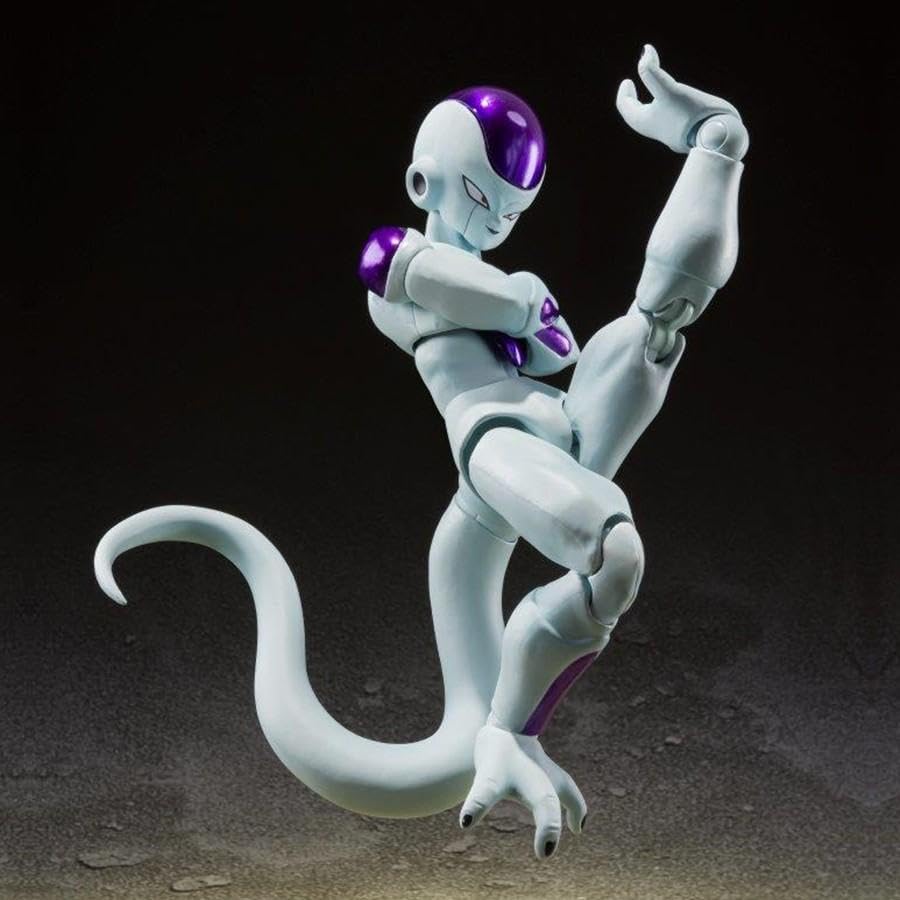TAMASHII NATIONS S.H.Figuarts Dragon Ball Z Фриза Четвёртая форма (Переиздание) приблизительно. 120-мм шарнирная фигурка из ПВХ и АБС, окрашенная