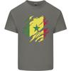 Torn Senegal Flag Senegalese Day Football Unisexs Light Cotton TShirt