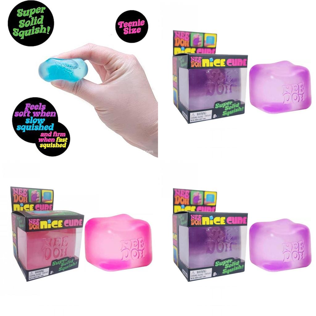 Снятие стресса Needoh Nice Cube Сенсорная игрушка-сквиши для детей и взрослых