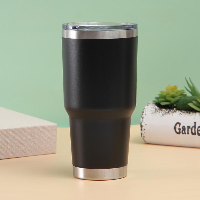 Автомобильная кружка из нержавеющей стали с двойной вакуумной изоляцией, кружка для холодного пива, автомобильная портативная кружка для льда.