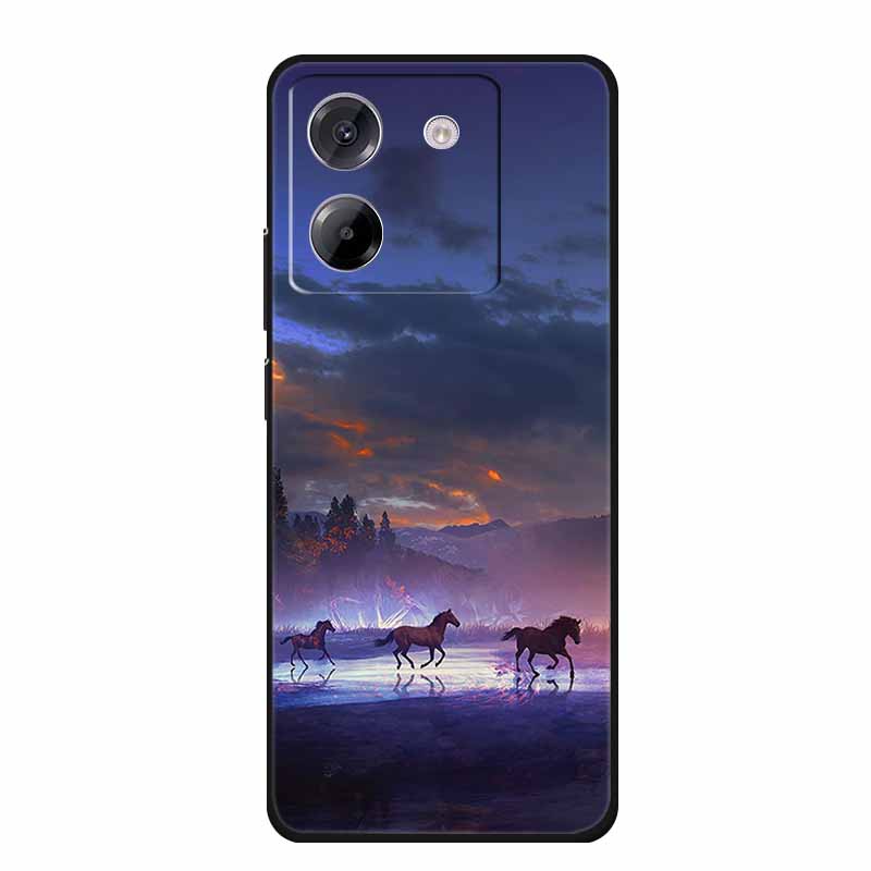 Для Xiaomi Poco M7 Pro 5G Чехол M7Pro Coque Черный Силиконовый Мягкий Задний Чехол Для Poco M7 Pro Чехол Для Телефона PocoM7 Pro Funda 6.67"