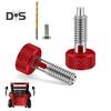 1Pc/1 Set Packout Handle Quick Release Pins Rustproof Corrosion Resistant Retractable Spring Plunger Quick Release Lock Pins