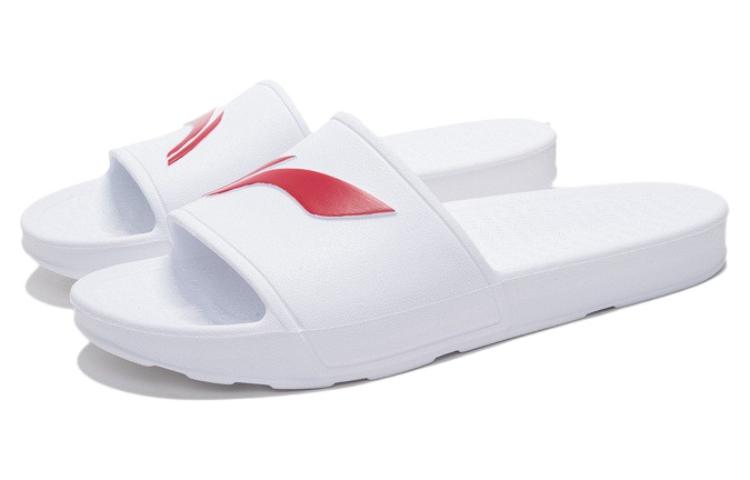 Li Ning Коллекция Бадминтон Шлепанцы-слайдеры Унисекс Белые AYCS003-2
