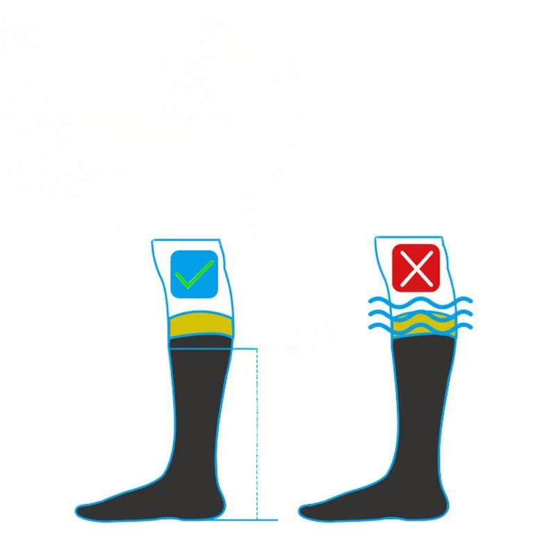 Водонепроницаемые носки, носки для походов, утепленные зимние носки для катания на лыжах, спортивные носки, дышащие носки для кемпинга и ходьбы по воде.