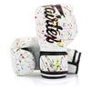 Перчатки для бокса Fairtex BGV14 из микрофибры, муай-тай, бокс, ММА, кикбоксинг, тренировочное снаряжение для боевых искусств, 12 унций, белые