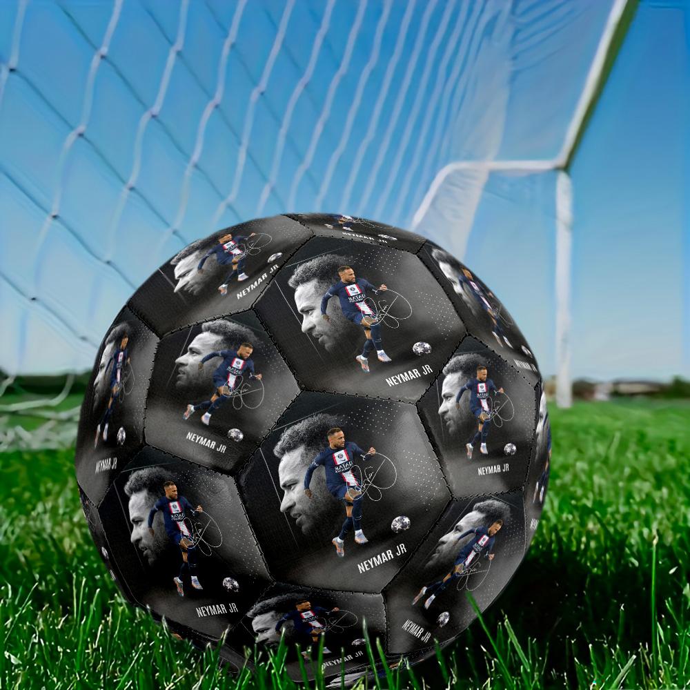 Neymar Soccer Ball Size 5 Football Machine Sewn Indoor/Outdoor Universal Football Soccer Accessory