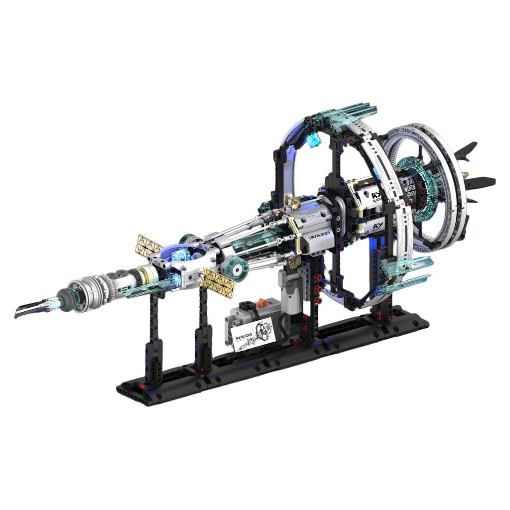 K96121 Orion Space Station Building Blocks, Diy Aerospace Model Assembly Toy For Kids, Creative Gift, Desk & Home Dcor Ornament