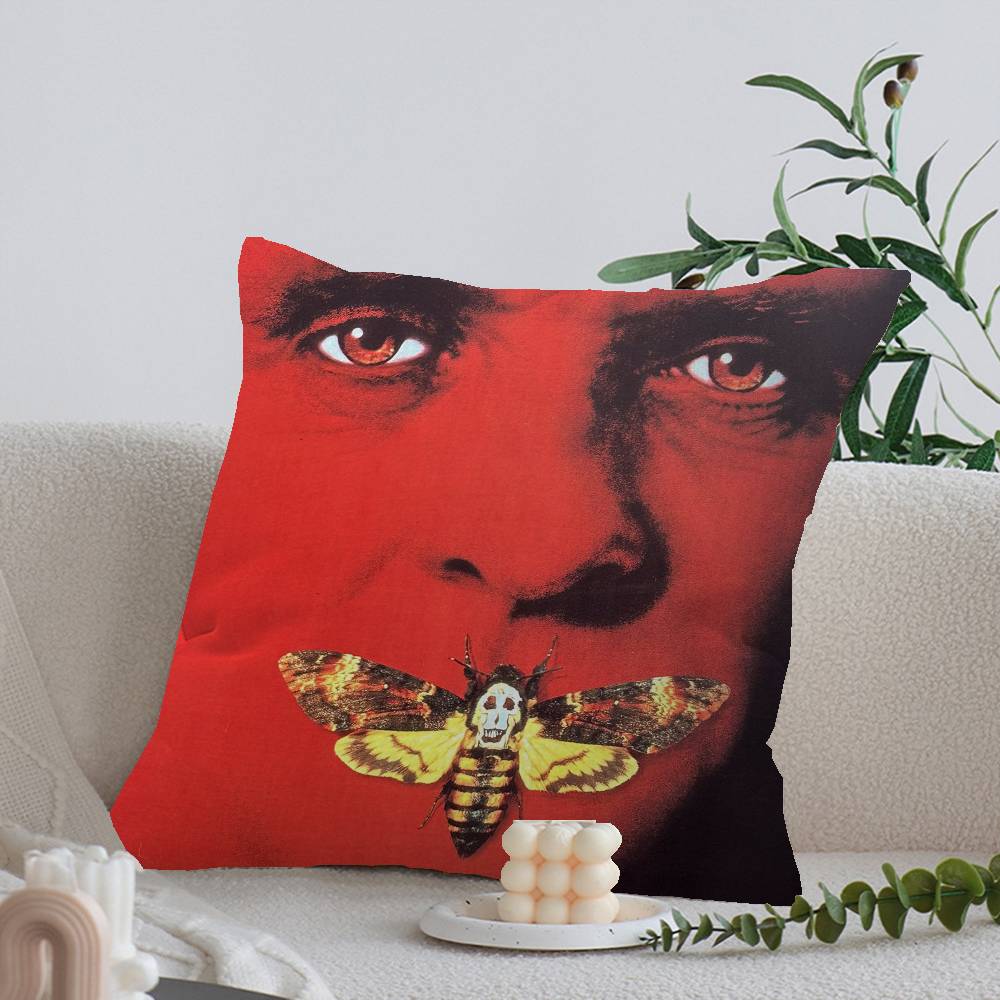 Классический фильм «Молчание ягнят» Персонализированная наволочка Детская спальня Декор для дикой вечеринки Наволочка Подарок на день рождения/выписку