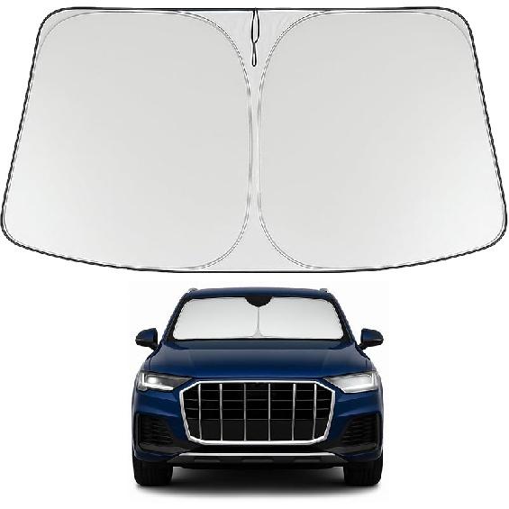 Складная солнцезащитная шторка на лобовое стекло Proadsy 2025 для RAV4, подходит для кроссовера RAV-4 SUV Crossover, TRD Off-Road, LE XLE Premium Limited.