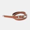 Halden (W) Western Cowhide Leather Belt (T002_Tan)