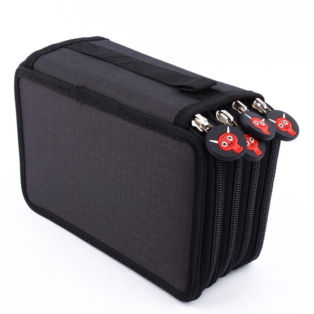 1pcs Multilayer Design Pencil Pen Bag Large Capacity Pen Organizer Case For Artists