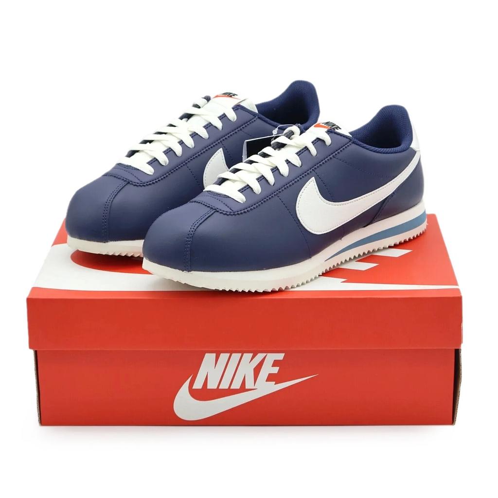 DM4044-400 Nike Cortez Темно-синий Парусный Цвет Аквамариновый Синий Белый (Мужской)