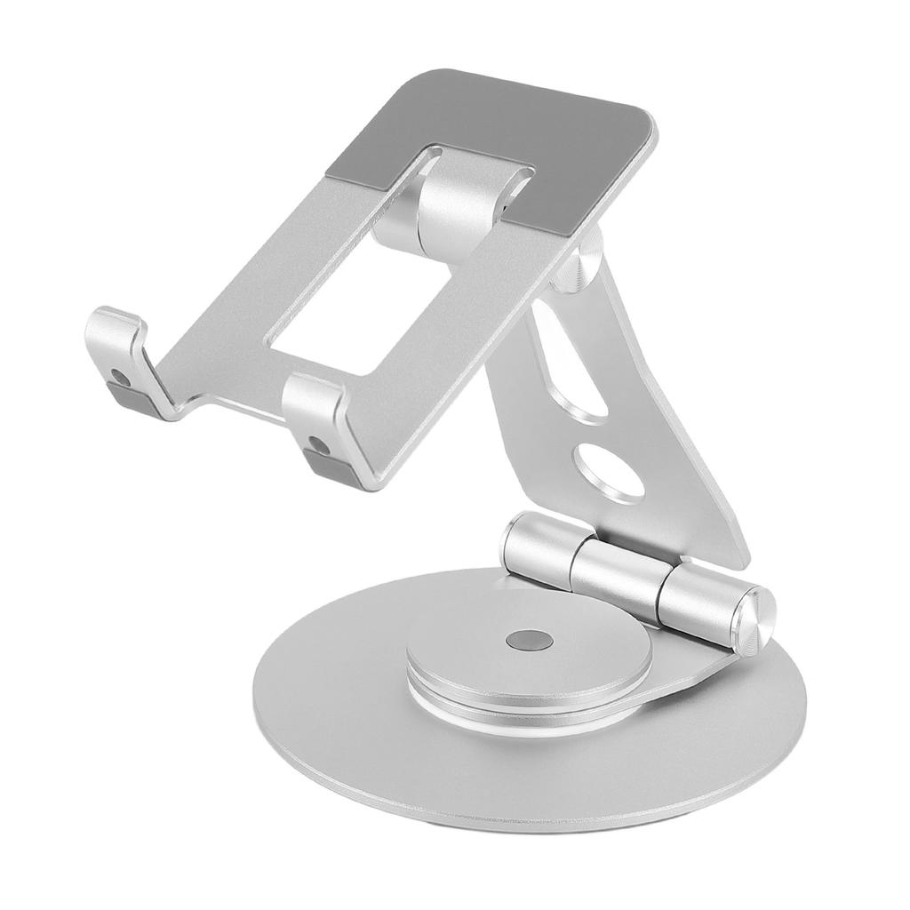 Desk Phone Stand Adjustable Angle Height Prevent Slip Metal Universal Fit Portable Cell Phone Desk H