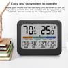 Household Large Screen Digital Display Temperature and Humidity Meter Multifunctional Home Color