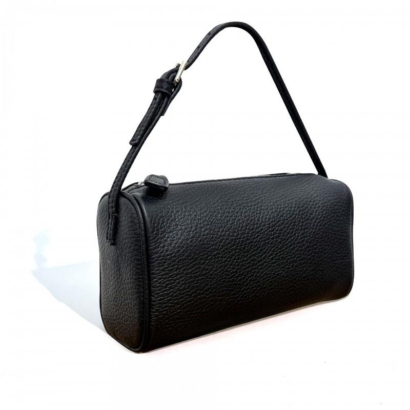 2026 Genuine Leather Women's Bag Tc Top-layer Cowhide Pen Holder All-matching High-end Portable Crossbody
