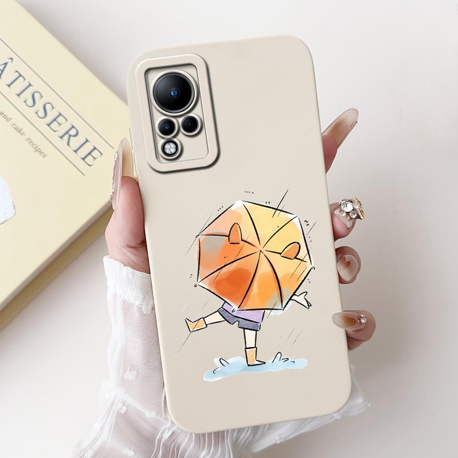 Чехол для Infinix Note 11 Note 12 X663 X663B Стильный Чехол для Телефона с Конфетной Расцветкой Чехлы Для Infinix Note 11 Pro Note11 S Мягкие Fundas