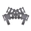 Creative Expert Ideas City Train Single Slip Switch R40 Crossings Rails Tracks Bricks Building Blocks DIY Toys Kids Gift