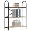 Bookshelf Sonoma Oak 80 x 30 x 109 cm Particleboard